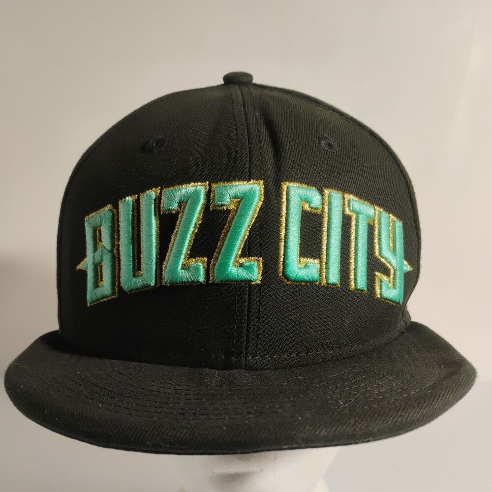 NWT 2022 Buzz City Edition Charlotte Hornets  Era 9Fifty Snapback Hat NBA Black